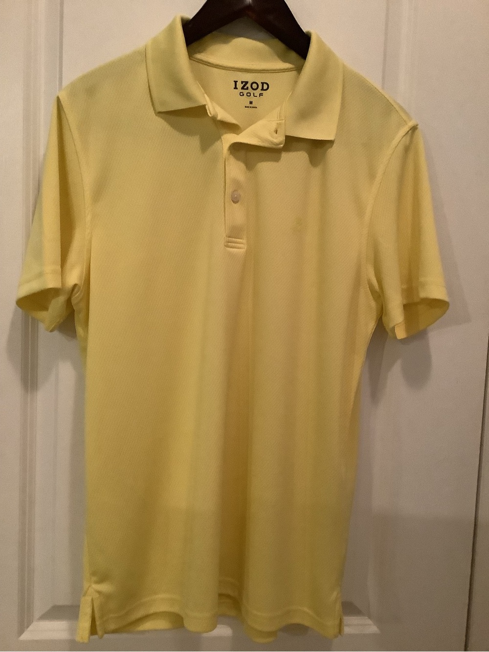 IZOD Golf Men's Yellow Performance Polo M